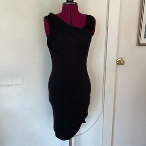 Calvin Klein stretch black dress, elegant and comfortable